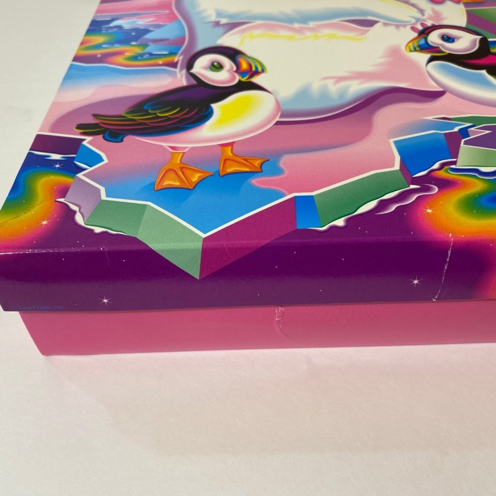 Vintage Lisa Frank Roary Characters Large Empty Stationery Collectible Gift Box - Picture 4 of 10